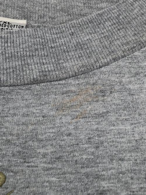 MICKEY（ミッキー）MICKEY (ミッキー) 90sキャラクターTシャツ　古着 グレー サイズ:L/XLの古着・服飾アイテム