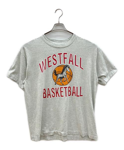 SCREEN STARS（スクリーンズスターズ）SCREEN STARS (スクリーンズスターズ) 90sプリントTシャツ BEST 黒タグ　シングルステッチ グレー サイズ:XLの古着・服飾アイテム