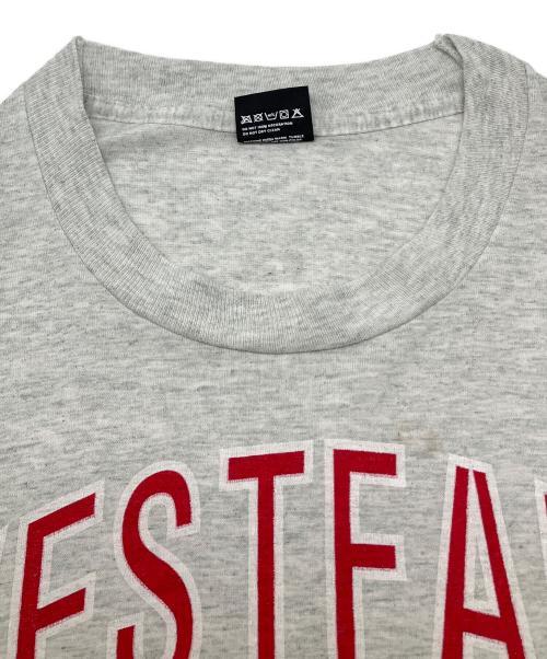 SCREEN STARS（スクリーンズスターズ）SCREEN STARS (スクリーンズスターズ) 90sプリントTシャツ BEST 黒タグ　シングルステッチ グレー サイズ:XLの古着・服飾アイテム