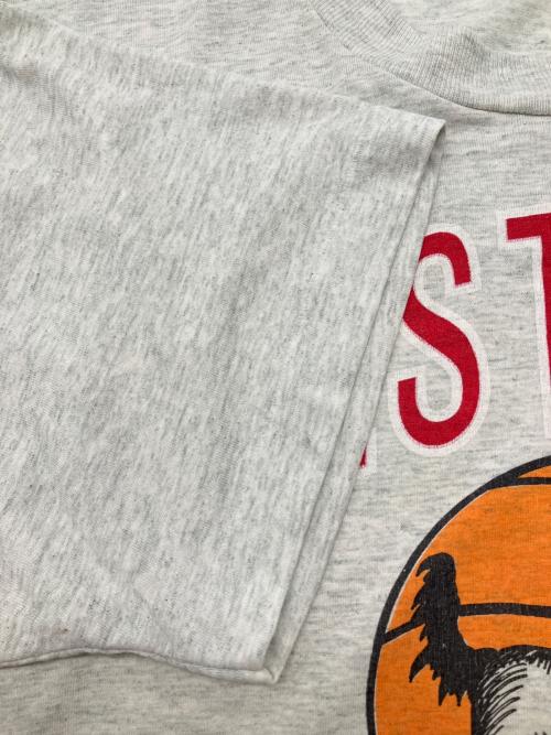 SCREEN STARS（スクリーンズスターズ）SCREEN STARS (スクリーンズスターズ) 90sプリントTシャツ BEST 黒タグ　シングルステッチ グレー サイズ:XLの古着・服飾アイテム
