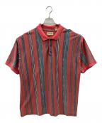 ST JOHN'S BAYセントジョンズベイ）の古着「90sポロシャツ」｜レッド×グリーン