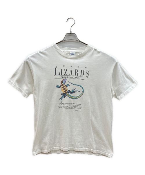 Cuffy's（カフィーズ）Cuffy's (カフィーズ) 90sプリントTシャツ　シングルステッチ ホワイト サイズ:Lの古着・服飾アイテム