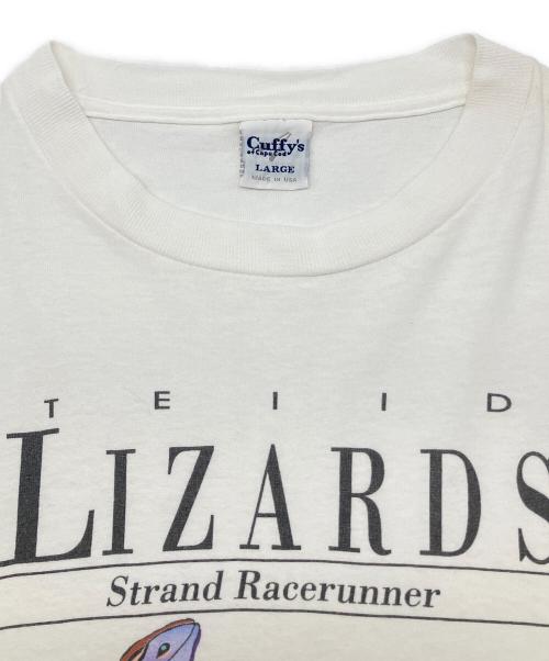 Cuffy's（カフィーズ）Cuffy's (カフィーズ) 90sプリントTシャツ　シングルステッチ ホワイト サイズ:Lの古着・服飾アイテム
