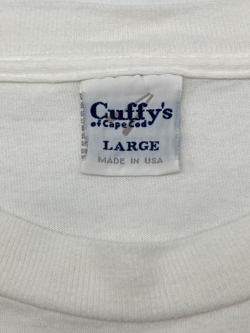 Cuffy's（カフィーズ）Cuffy's (カフィーズ) 90sプリントTシャツ　シングルステッチ ホワイト サイズ:Lの古着・服飾アイテム