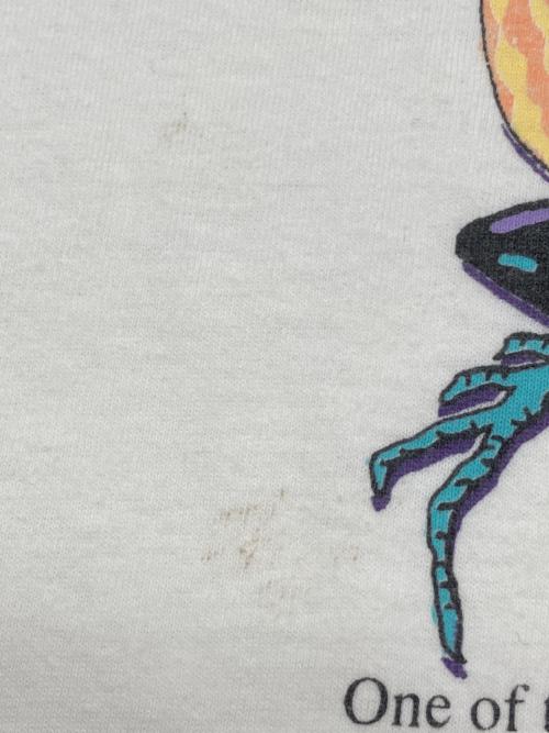 Cuffy's（カフィーズ）Cuffy's (カフィーズ) 90sプリントTシャツ　シングルステッチ ホワイト サイズ:Lの古着・服飾アイテム