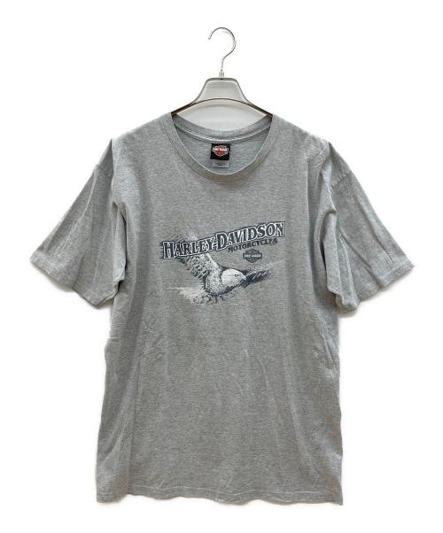 HARLEY-DAVIDSON（ハーレーダビッドソン）HARLEY-DAVIDSON (ハーレーダビッドソン) プリントTシャツ グレー サイズ:XLの古着・服飾アイテム