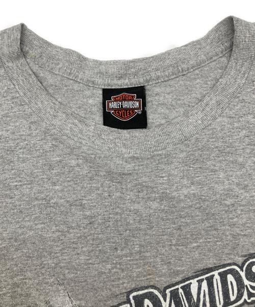 HARLEY-DAVIDSON（ハーレーダビッドソン）HARLEY-DAVIDSON (ハーレーダビッドソン) プリントTシャツ グレー サイズ:XLの古着・服飾アイテム