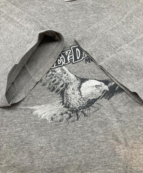 HARLEY-DAVIDSON（ハーレーダビッドソン）HARLEY-DAVIDSON (ハーレーダビッドソン) プリントTシャツ グレー サイズ:XLの古着・服飾アイテム