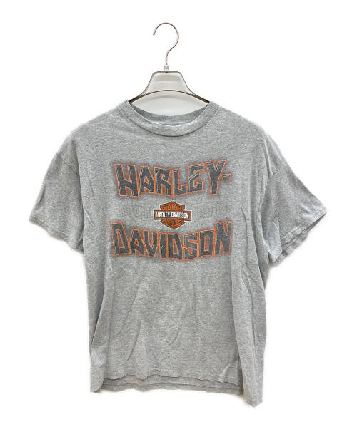 HARLEY-DAVIDSON（ハーレーダビッドソン）HARLEY-DAVIDSON (ハーレーダビッドソン) プリントTシャツ　古着 グレー サイズ:不明の古着・服飾アイテム