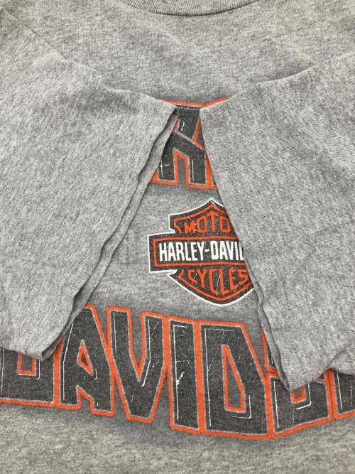 HARLEY-DAVIDSON（ハーレーダビッドソン）HARLEY-DAVIDSON (ハーレーダビッドソン) プリントTシャツ　古着 グレー サイズ:不明の古着・服飾アイテム