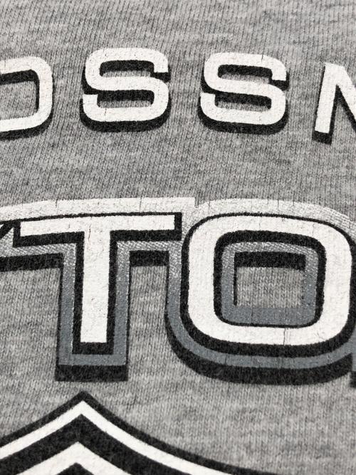 HARLEY-DAVIDSON（ハーレーダビッドソン）HARLEY-DAVIDSON (ハーレーダビッドソン) HOLOUBEK (ホロウベック) 90sプリントポロシャツ　古着 グレー サイズ:XLの古着・服飾アイテム