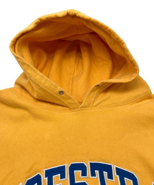 STEVE&BARRY'S（スティーブ&バリーズ）STEVE&BARRY'S (スティーブ&バリーズ) 90s刺繍プルオーバーパーカー　古着 イエロー サイズ:Lの古着・服飾アイテム