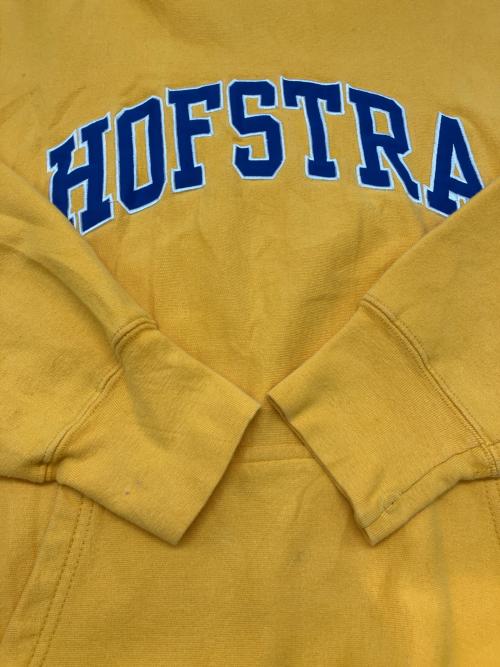 STEVE&BARRY'S（スティーブ&バリーズ）STEVE&BARRY'S (スティーブ&バリーズ) 90s刺繍プルオーバーパーカー　古着 イエロー サイズ:Lの古着・服飾アイテム