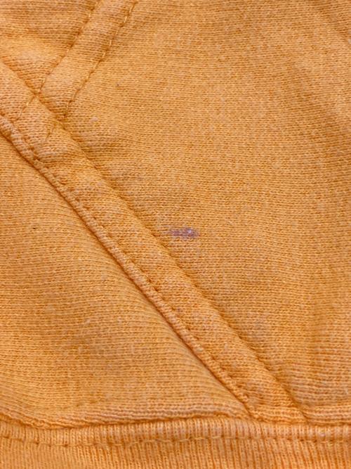 STEVE&BARRY'S（スティーブ&バリーズ）STEVE&BARRY'S (スティーブ&バリーズ) 90s刺繍プルオーバーパーカー　古着 イエロー サイズ:Lの古着・服飾アイテム