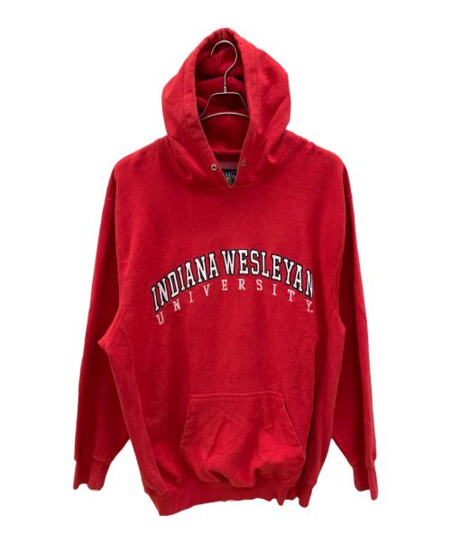 STEVE&BARRY'S（スティーブ&バリーズ）STEVE&BARRY'S (スティーブ&バリーズ) 90s刺繍プルオーバーパーカー　古着 レッド サイズ:XXLの古着・服飾アイテム