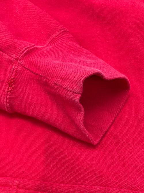 STEVE&BARRY'S（スティーブ&バリーズ）STEVE&BARRY'S (スティーブ&バリーズ) 90s刺繍プルオーバーパーカー　古着 レッド サイズ:XXLの古着・服飾アイテム