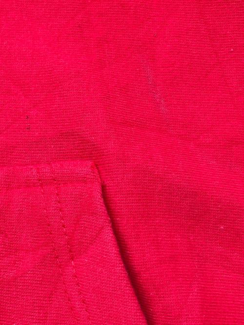 STEVE&BARRY'S（スティーブ&バリーズ）STEVE&BARRY'S (スティーブ&バリーズ) 90s刺繍プルオーバーパーカー　古着 レッド サイズ:XXLの古着・服飾アイテム