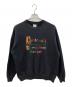 LEE（リー）の古着「90s刺繍クルーネックスウェット heavyweight 古着」｜ブラック