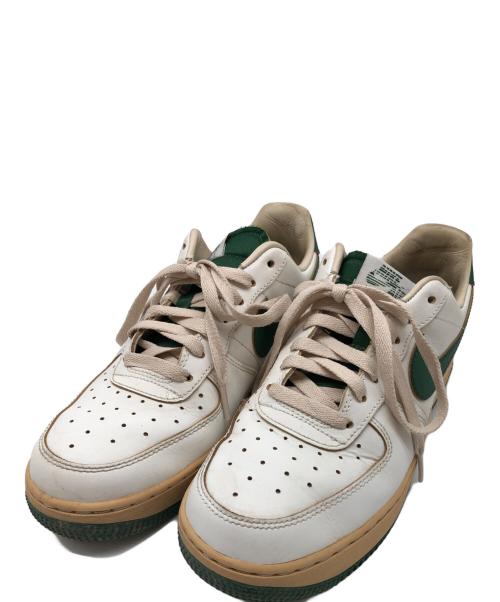 NIKE（ナイキ）NIKE (ナイキ) AIR FORCE 1 '07 LV8 ホワイト×グリーン サイズ:25.5cmの古着・服飾アイテム