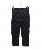 mont-bellモンベル）の古着「キルティングパンツ」｜ブラック
