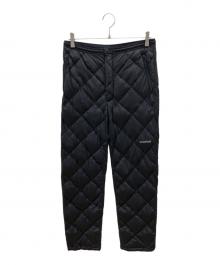 mont-bell（モンベル）の古着「キルティングパンツ」｜ブラック