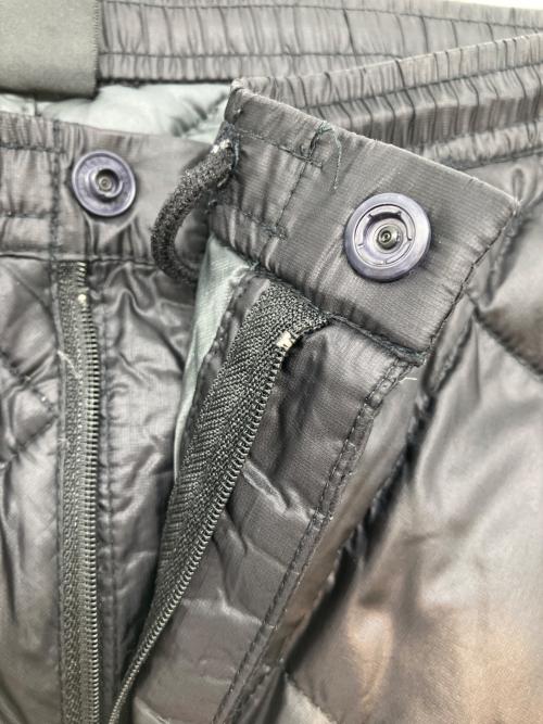 mont-bell（モンベル）mont-bell (モンベル) キルティングパンツ ブラック サイズ:Ｍの古着・服飾アイテム