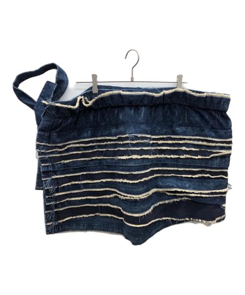 tricot COMME des GARCONS（トリココムデギャルソン）tricot COMME des GARCONS (トリココムデギャルソン) デニムスカート インディゴ サイズ:Mの古着・服飾アイテム