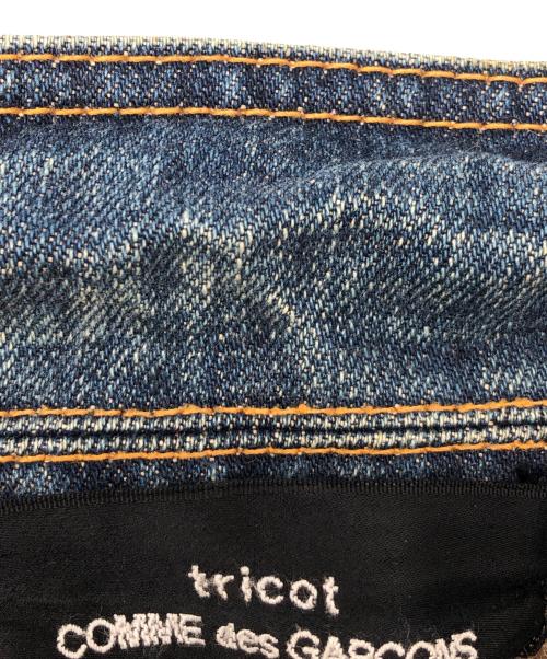 tricot COMME des GARCONS（トリココムデギャルソン）tricot COMME des GARCONS (トリココムデギャルソン) ジャケット インディゴ×ブラウン サイズ:Ｍの古着・服飾アイテム