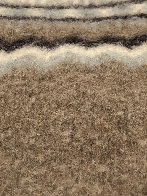 tricot COMME des GARCONS（トリココムデギャルソン）tricot COMME des GARCONS (トリココムデギャルソン) ジャケット インディゴ×ブラウン サイズ:Ｍの古着・服飾アイテム