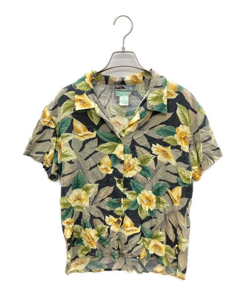 reyn spooner（レイン スプナー）reyn spooner (レイン スプナー) 80sアロハシャツ　古着 グレー サイズ:Sの古着・服飾アイテム