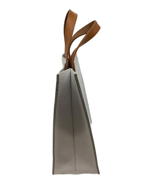 HENDER SCHEME（エンダースキーマ）Hender Scheme (エンダースキーマ) paper bag small ホワイトの古着・服飾アイテム