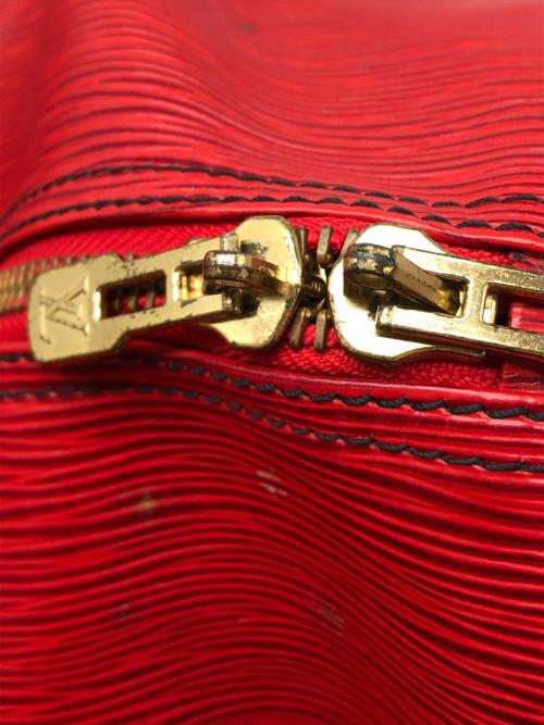 LOUIS VUITTON（ルイ ヴィトン）LOUIS VUITTON (ルイ ヴィトン) ボストンバッグ　エピ　キーポル45 レッドの古着・服飾アイテム
