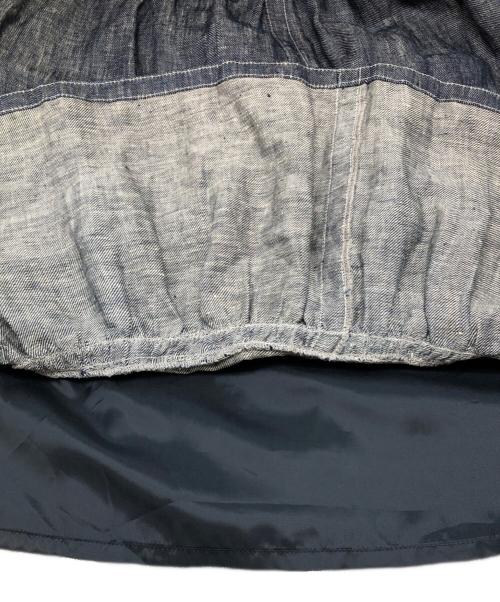 BURBERRY BLUE LABEL（バーバリーロンドンブルーレーベル）BURBERRY BLUE LABEL (バーバリーロンドンブルーレーベル) ノースリーブワンピース インディゴ サイズ:38の古着・服飾アイテム