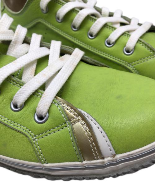 SPINGLE MOVE（スピングルムーヴ）SPINGLE MOVE (スピングルムーヴ) スニーカー 黄緑 サイズ:L(26.5cm)の古着・服飾アイテム