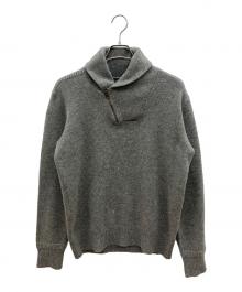 POLO RALPH LAUREN（ポロ・ラルフローレン）の古着「厚手ニット」｜グレー