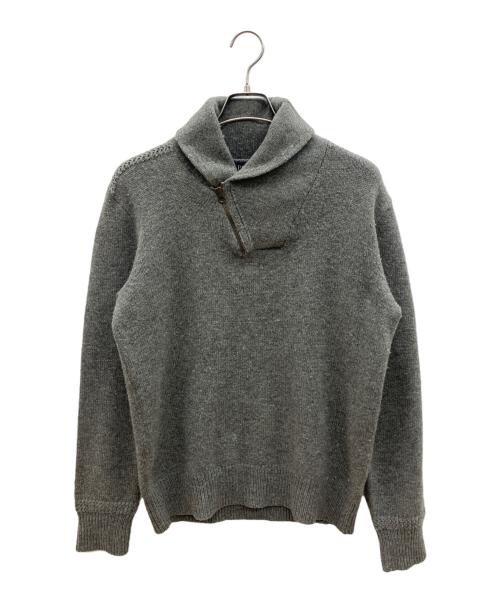 POLO RALPH LAUREN（ポロ・ラルフローレン）POLO RALPH LAUREN (ポロ・ラルフローレン) 厚手ニット グレー サイズ:Ｍの古着・服飾アイテム