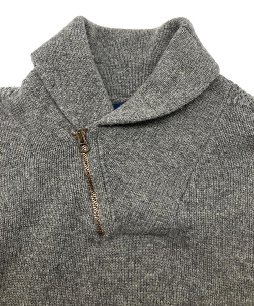 POLO RALPH LAUREN（ポロ・ラルフローレン）POLO RALPH LAUREN (ポロ・ラルフローレン) 厚手ニット グレー サイズ:Ｍの古着・服飾アイテム