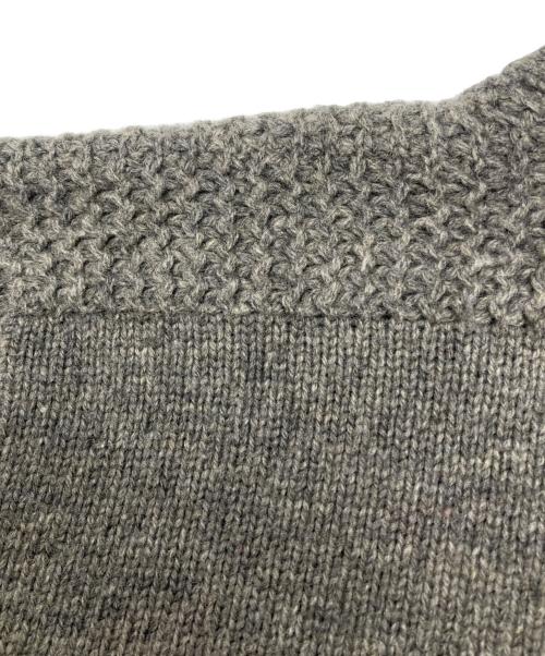 POLO RALPH LAUREN（ポロ・ラルフローレン）POLO RALPH LAUREN (ポロ・ラルフローレン) 厚手ニット グレー サイズ:Ｍの古着・服飾アイテム