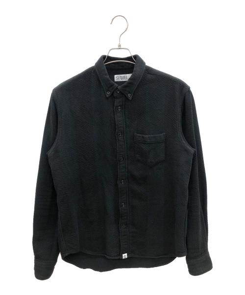 SEQUEL（シークエル）SEQUEL (シークエル) 長袖シャツ ブラック サイズ:Mの古着・服飾アイテム