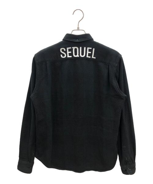SEQUEL（シークエル）SEQUEL (シークエル) 長袖シャツ ブラック サイズ:Mの古着・服飾アイテム