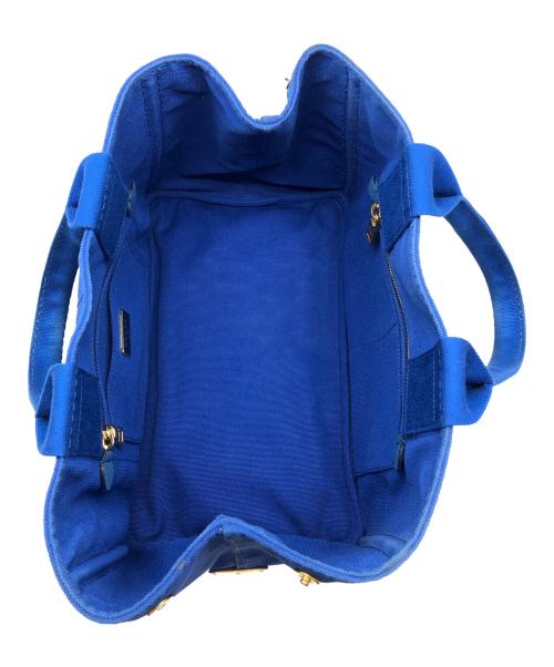 PRADA（プラダ）PRADA (プラダ) カナパトート ブルーの古着・服飾アイテム