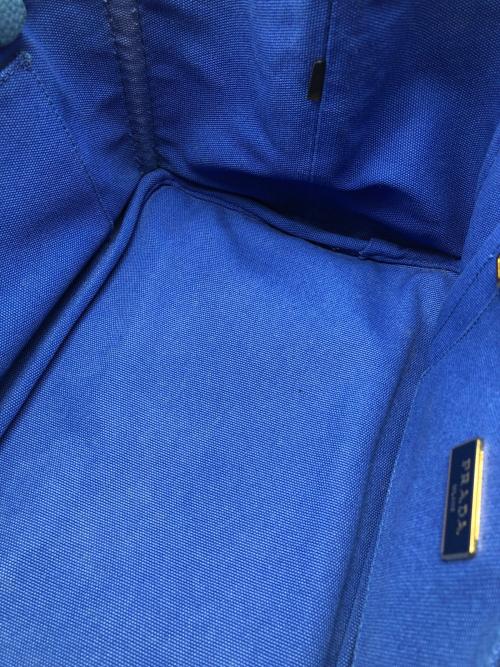 PRADA（プラダ）PRADA (プラダ) カナパトート ブルーの古着・服飾アイテム