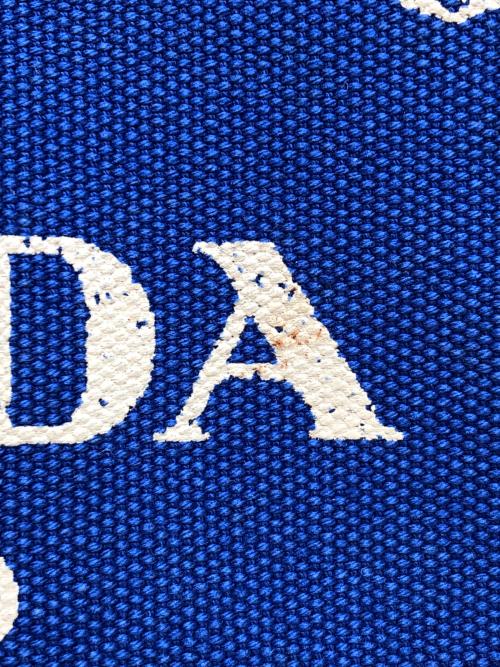 PRADA（プラダ）PRADA (プラダ) カナパトート ブルーの古着・服飾アイテム