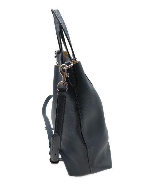 COACH（コーチ）COACH (コーチ) 2WAYバッグ ダークブルーの古着・服飾アイテム