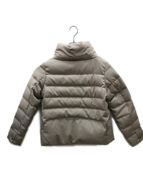 nano・universe（ナノ・ユニバース）nano・universe (ナノ・ユニバース) NISHIKAWA (ニシカワ) ダウンジャケット ベージュ サイズ:Ｍの古着・服飾アイテム