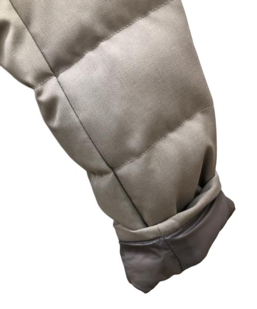 nano・universe（ナノ・ユニバース）nano・universe (ナノ・ユニバース) NISHIKAWA (ニシカワ) ダウンジャケット ベージュ サイズ:Ｍの古着・服飾アイテム