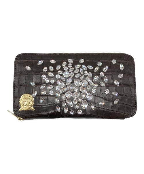 A.D.M.J.（エーディーエムジェイ）A.D.M.J. (エーディーエムジェイ) 長財布 ブラウンの古着・服飾アイテム