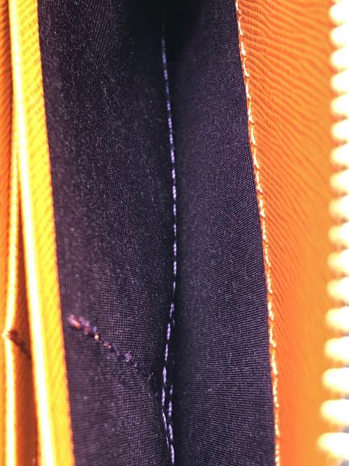 A.D.M.J.（エーディーエムジェイ）A.D.M.J. (エーディーエムジェイ) 長財布 ブラウンの古着・服飾アイテム