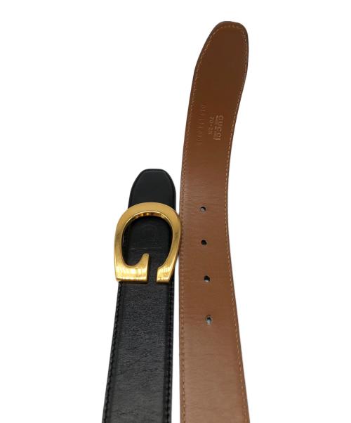 GUCCI（グッチ）GUCCI (グッチ) ベルト ブラック サイズ:70cm/28インチの古着・服飾アイテム