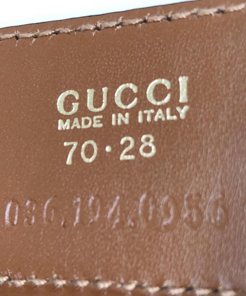 GUCCI（グッチ）GUCCI (グッチ) ベルト ブラック サイズ:70cm/28インチの古着・服飾アイテム